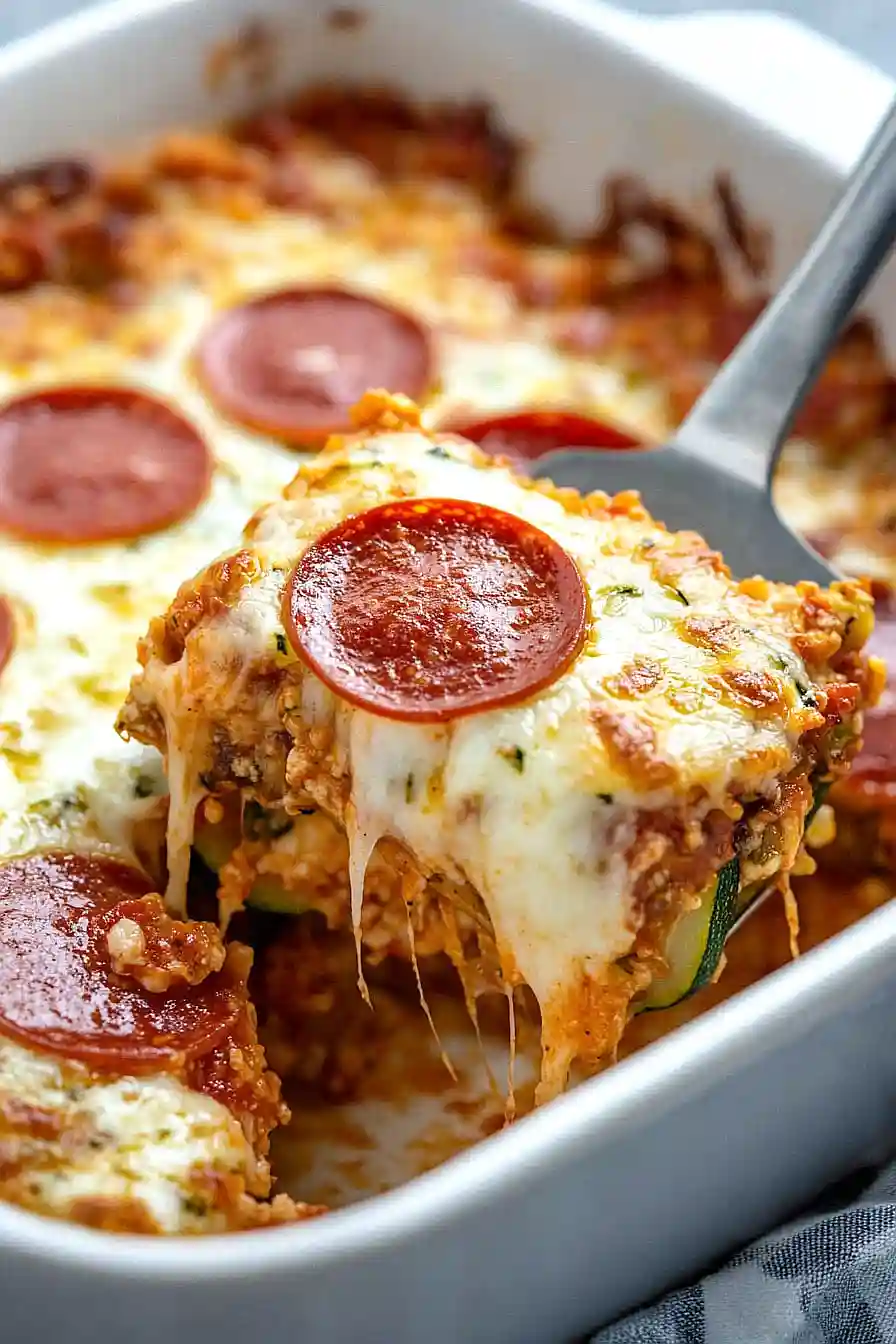 zucchini pizza casserole