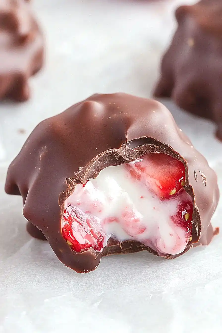 strawberry yogurt clusters