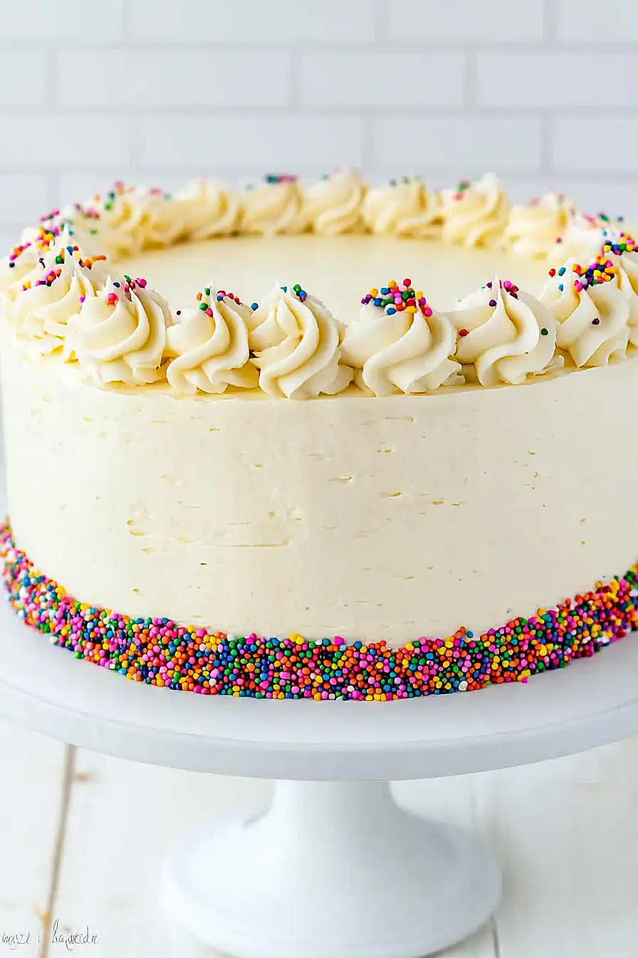 eggless vanilla cake