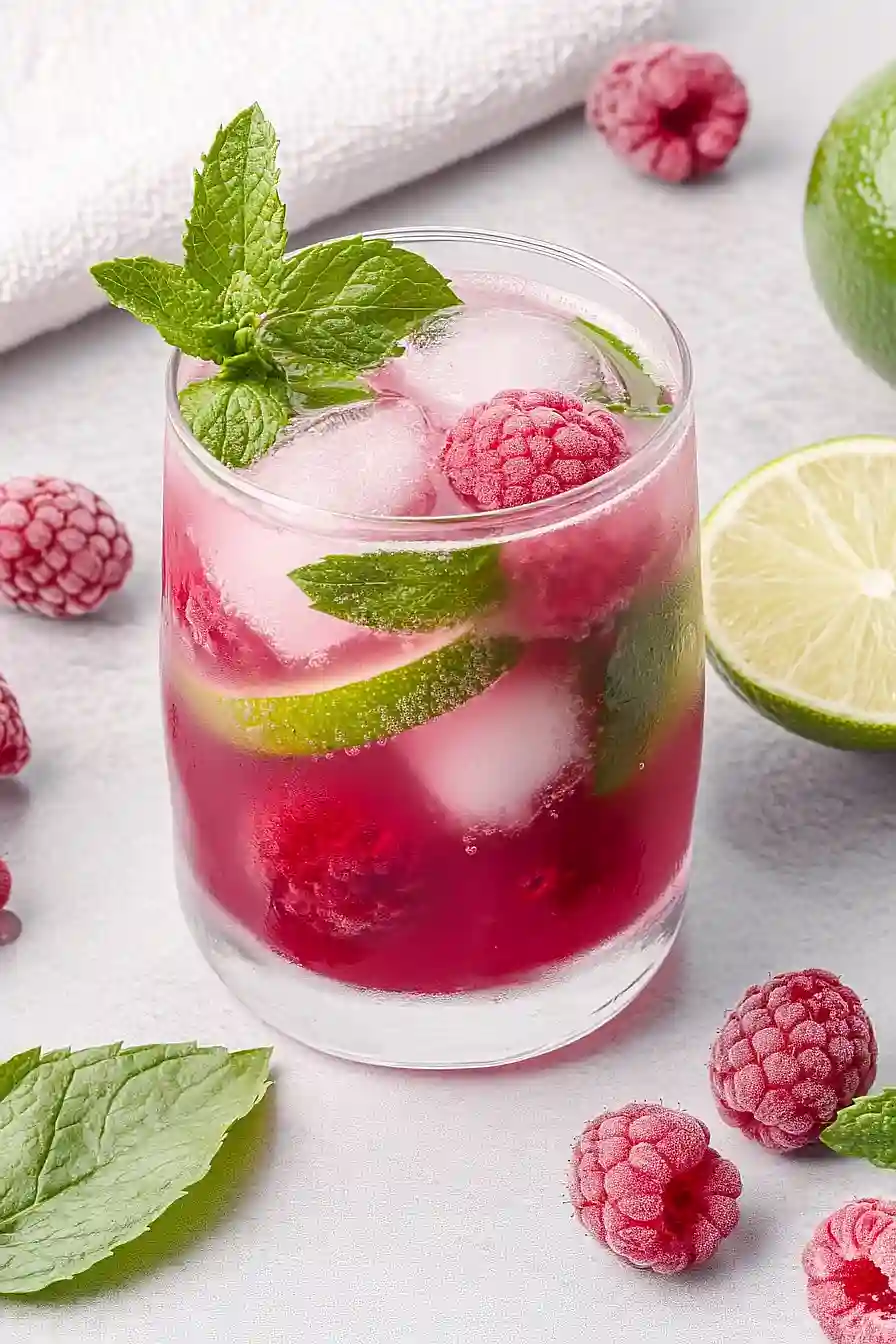 raspberry mojito