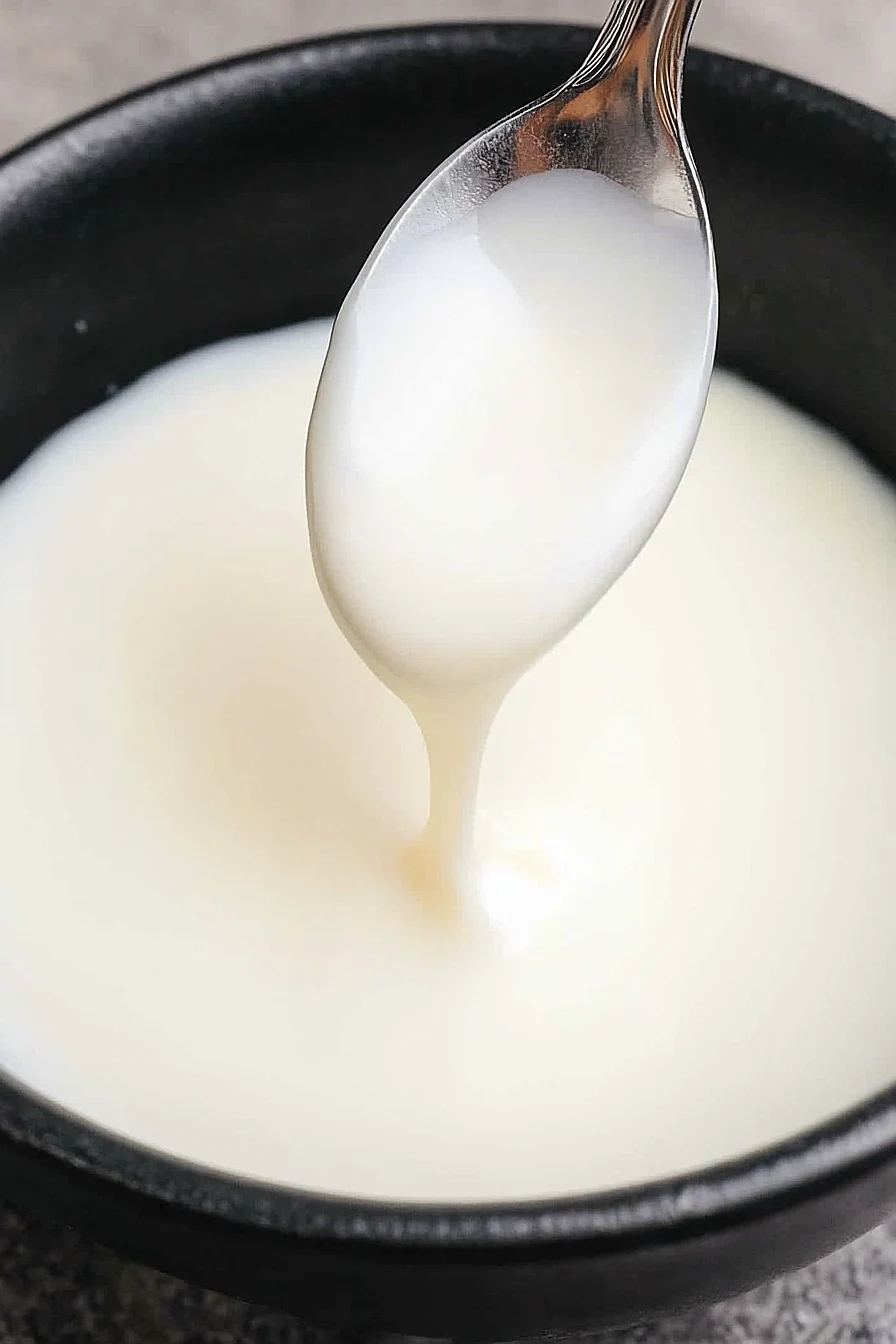 vanilla cake glaze