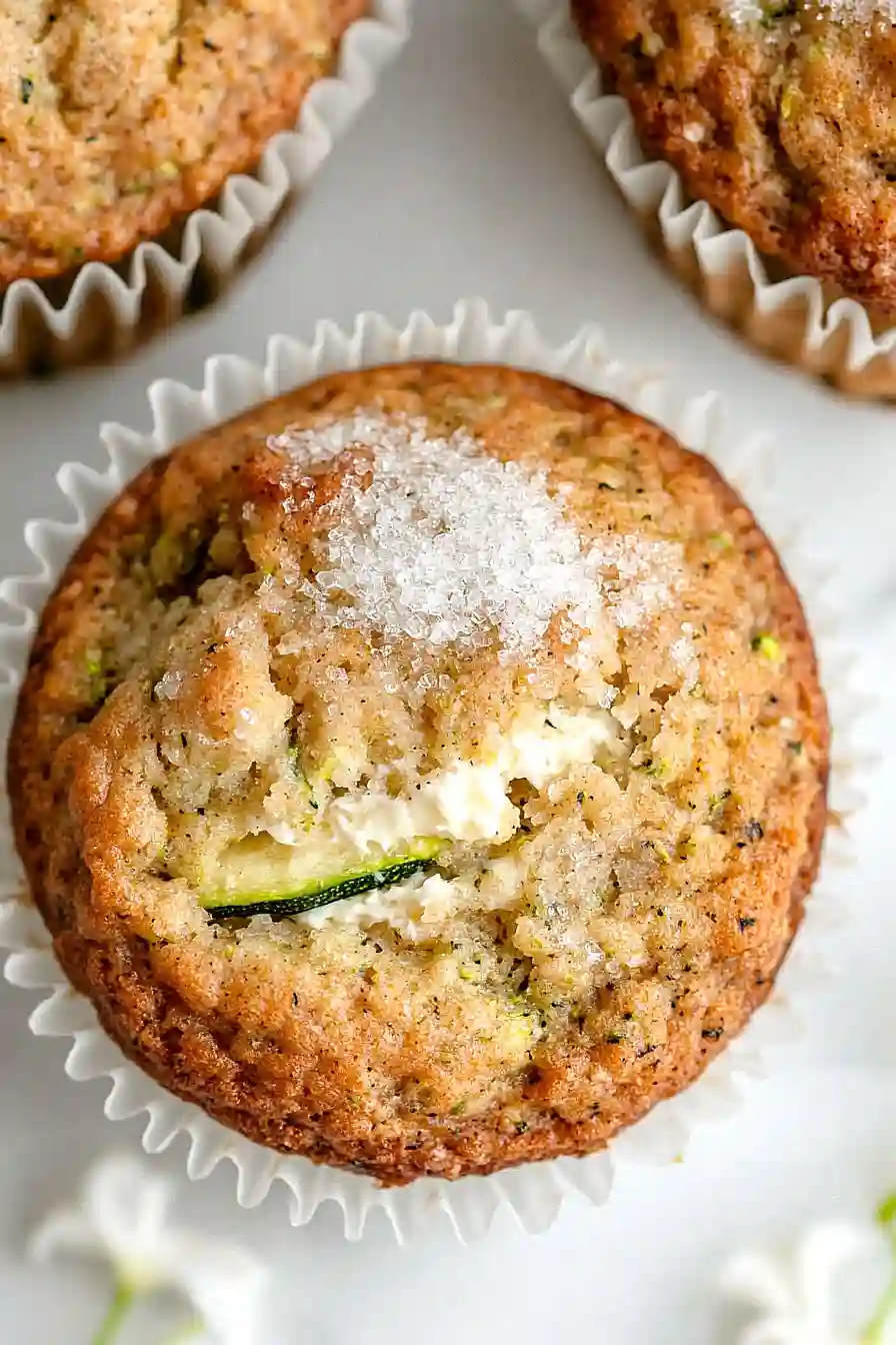 cream cheese zucchini muffins