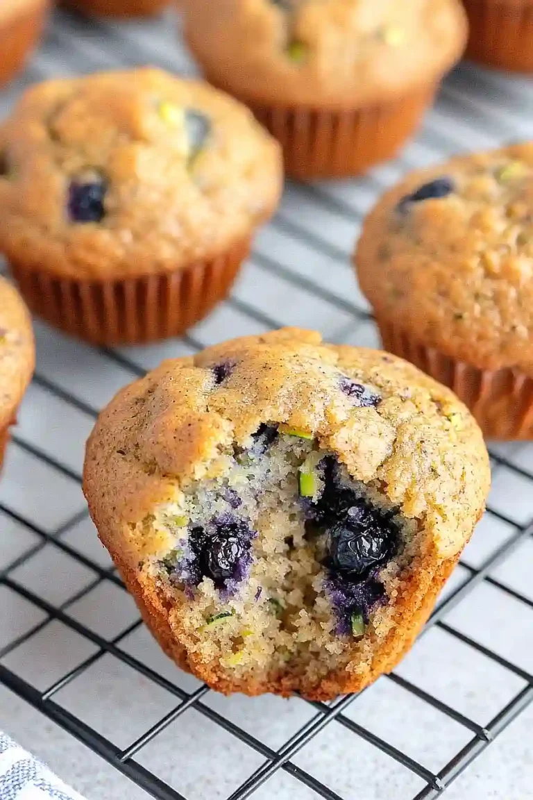 blueberry zucchini muffins