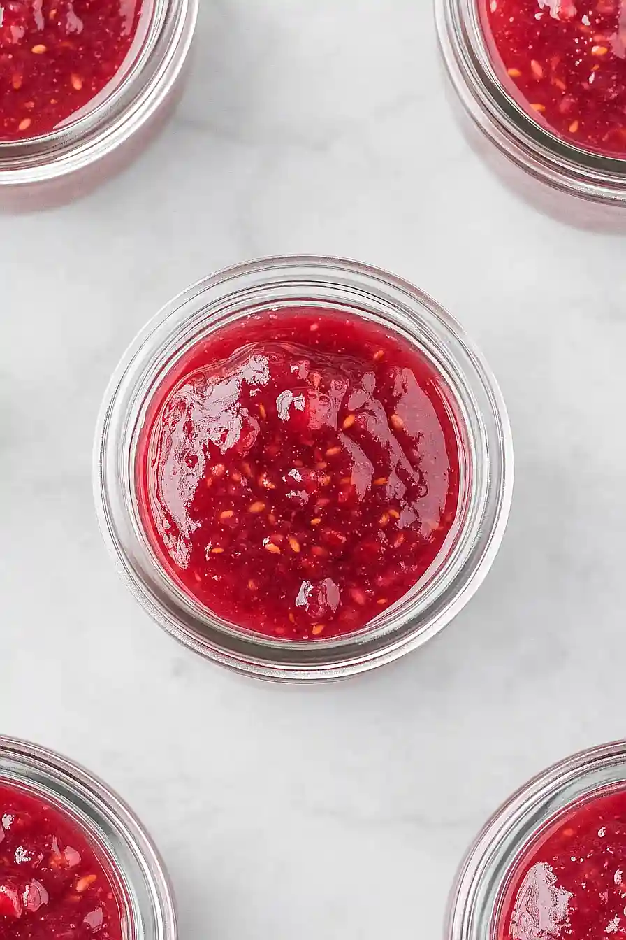 raspberry freezer jam