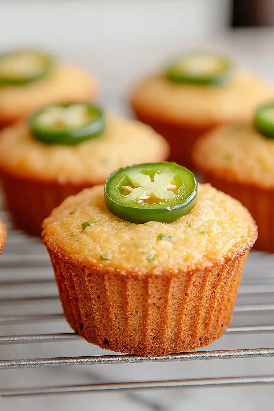 jalapeño cornbread muffins