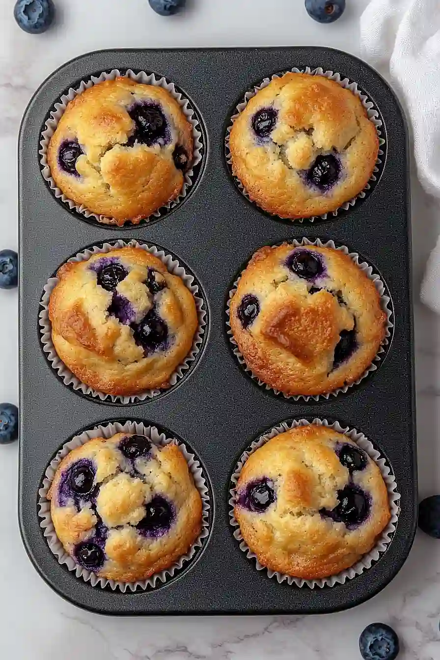 blueberry protein muffins