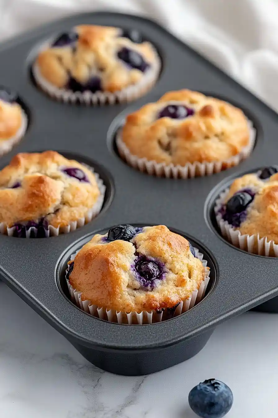 blueberry protein muffins