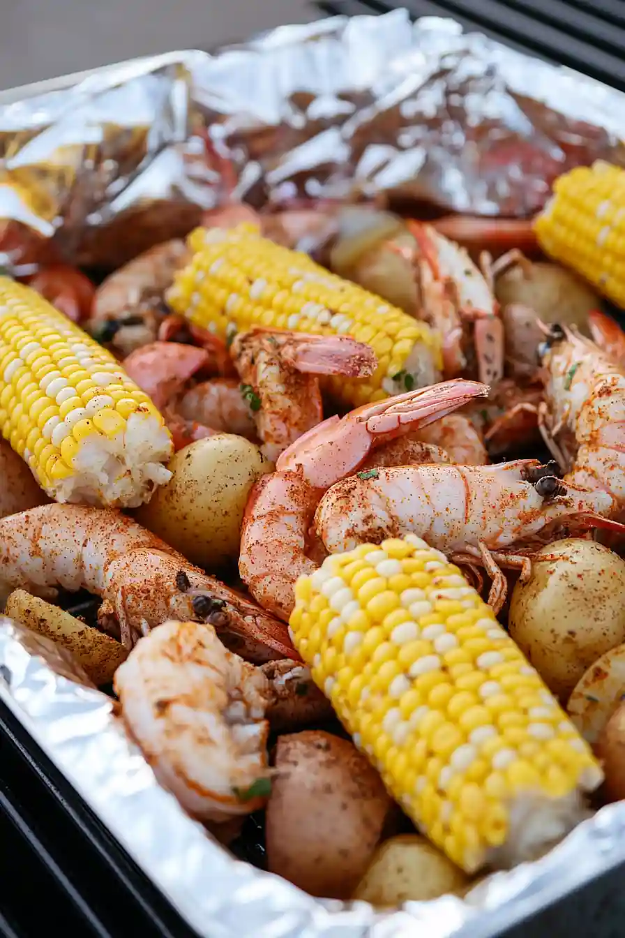 seafood boil on the grill