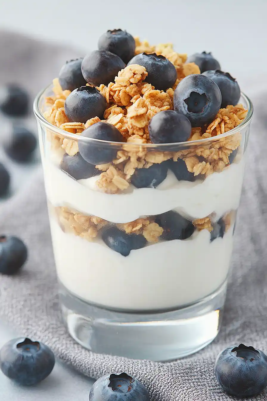 blueberry yogurt parfaits