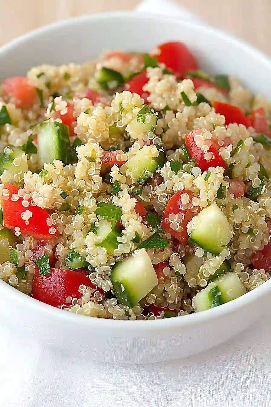 low fodmap quinoa tabbouleh