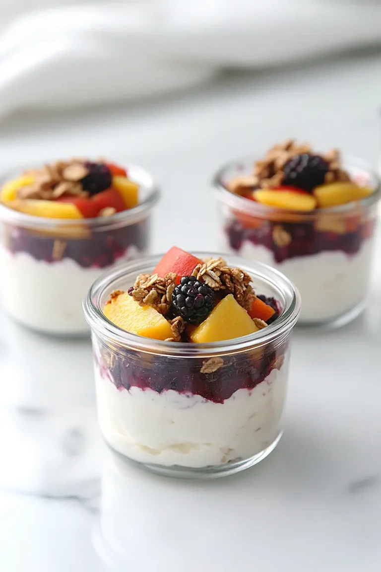 make ahead yogurt parfaits