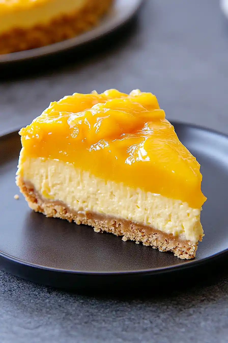mango cheesecake