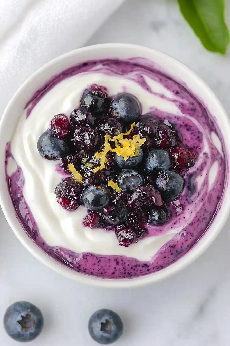 blueberry yogurt