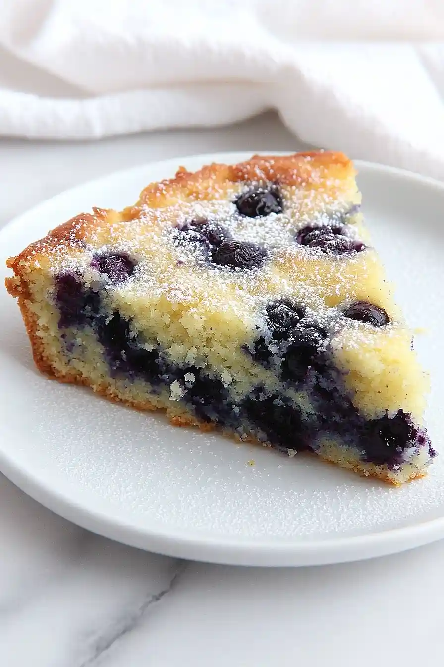 blueberry yogurt cake