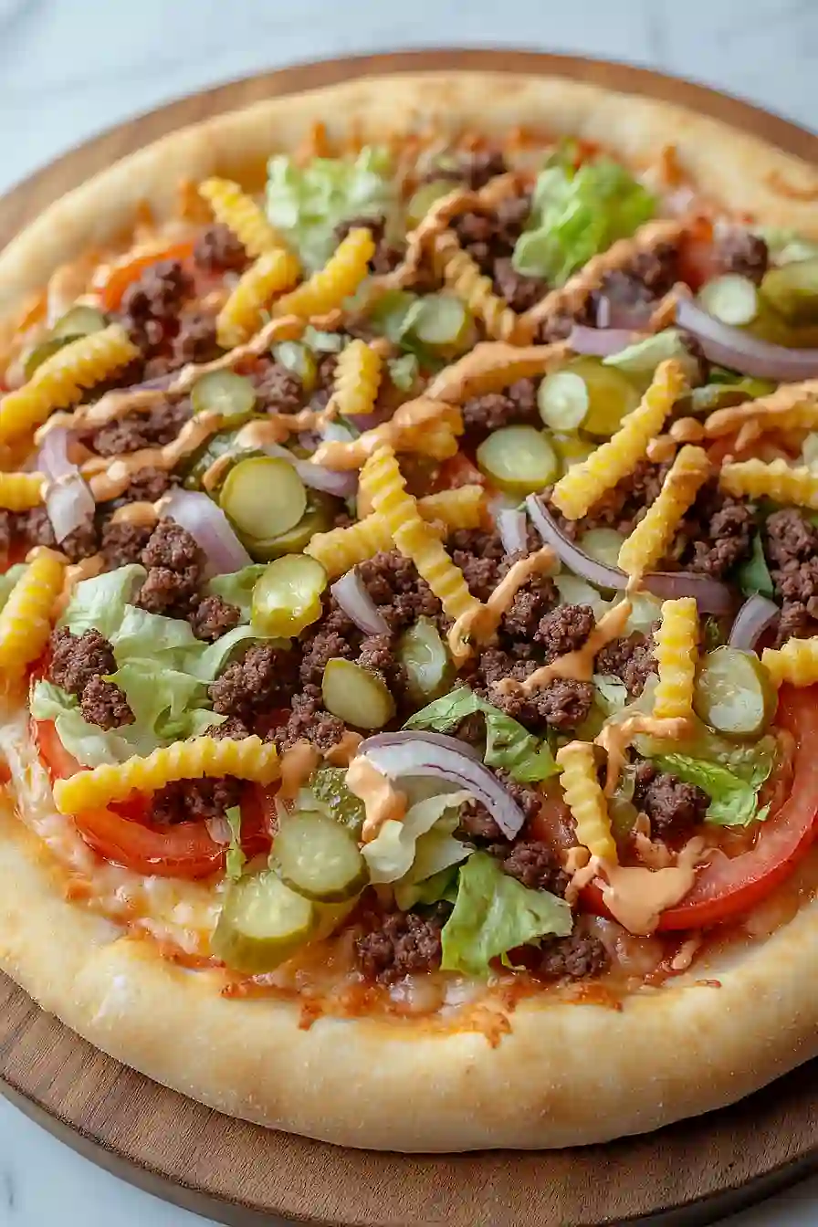 smash burger pizza