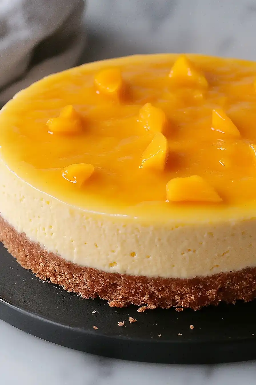 mango cheesecake