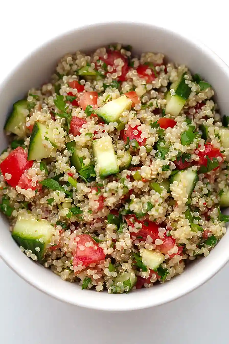 low fodmap quinoa tabbouleh