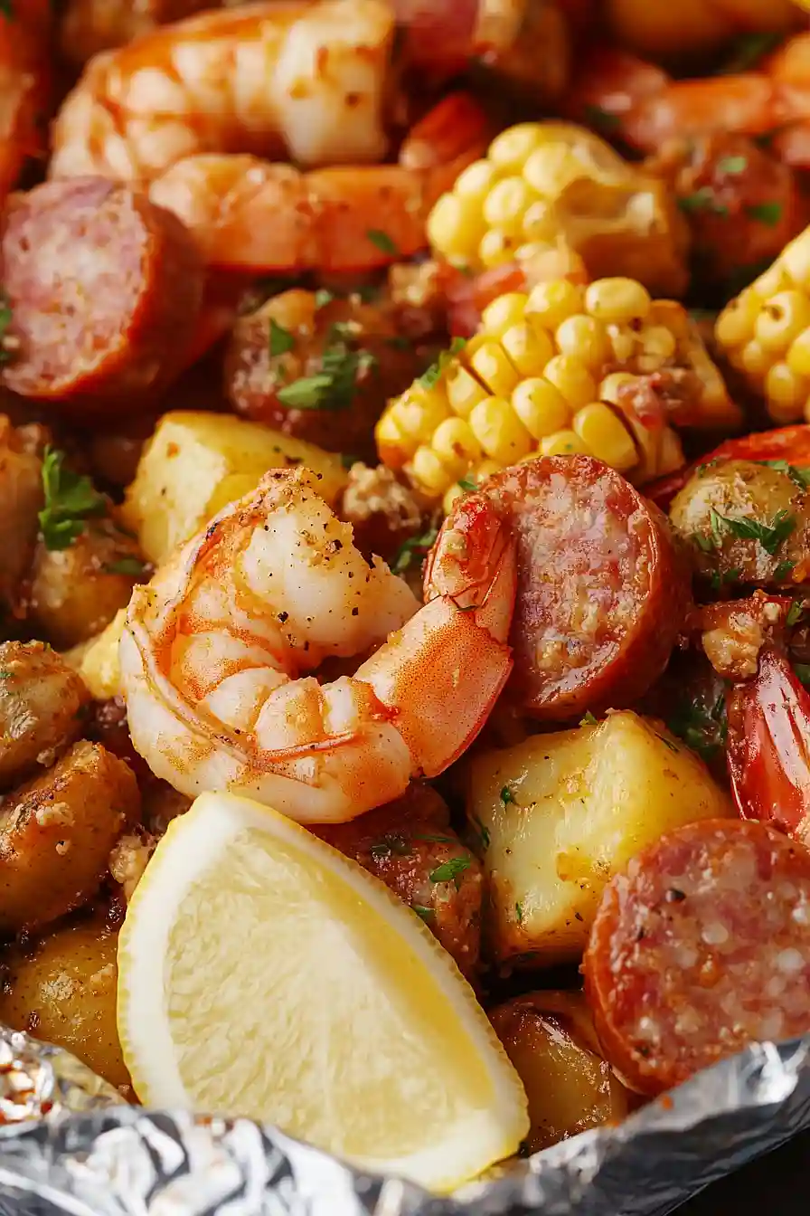 seafood boil foil packets