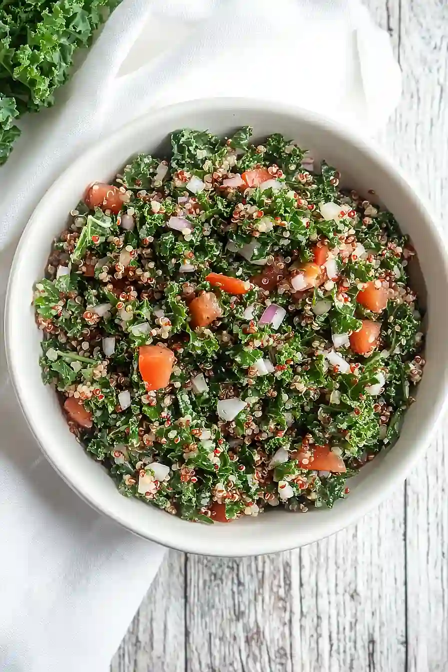 kale quinoa tabbouleh