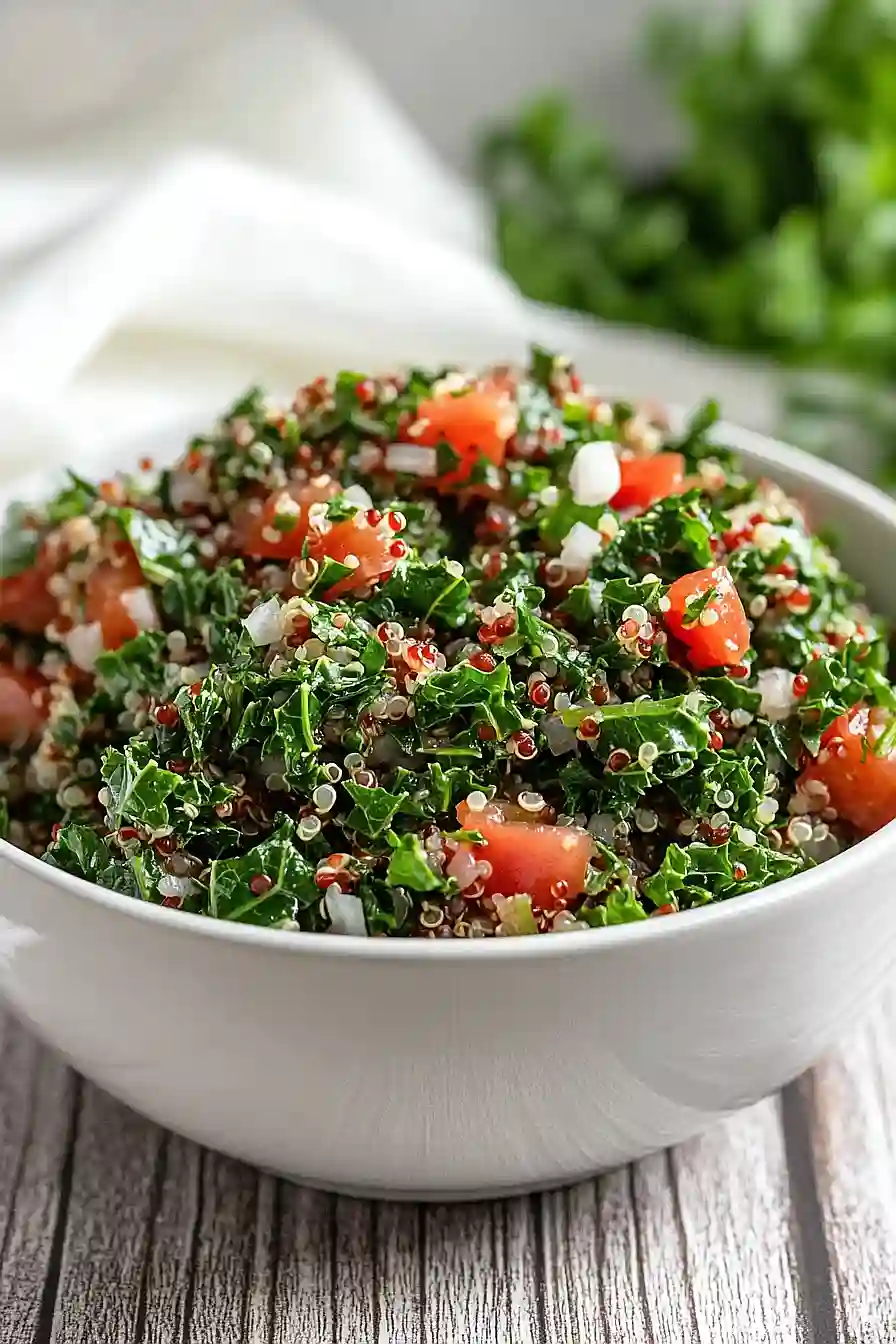 kale quinoa tabbouleh