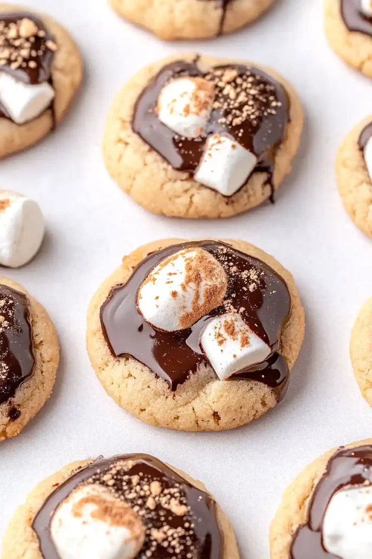 s'mores chocolate chip cookies