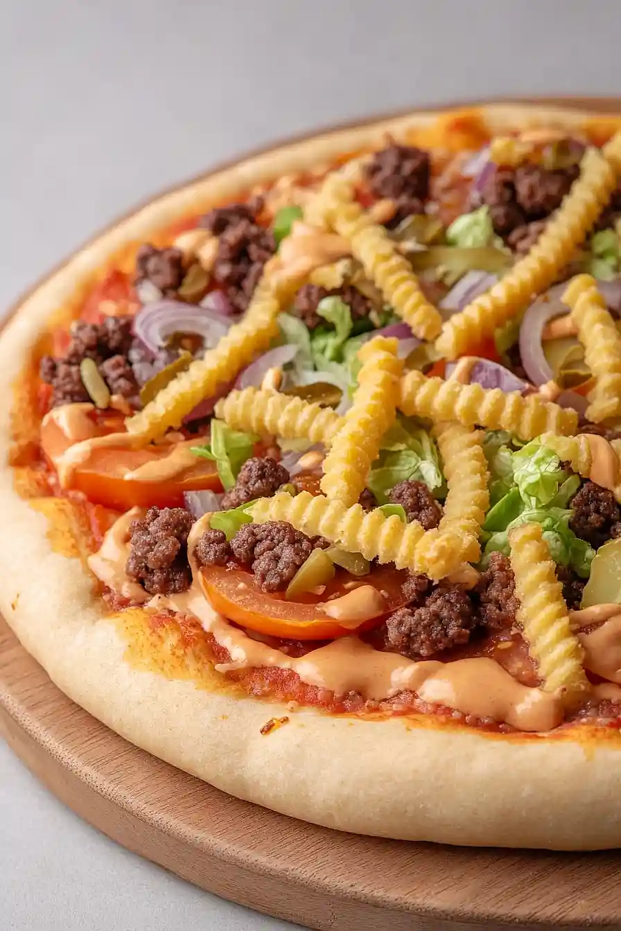 smash burger pizza