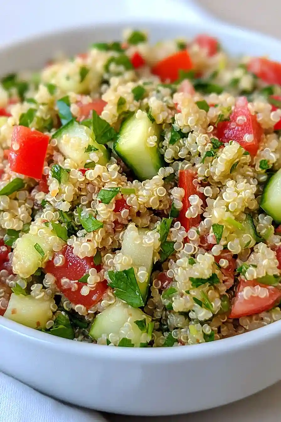 low fodmap quinoa tabbouleh