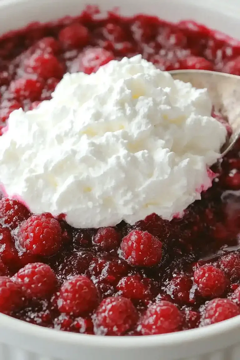 raspberry jello salad