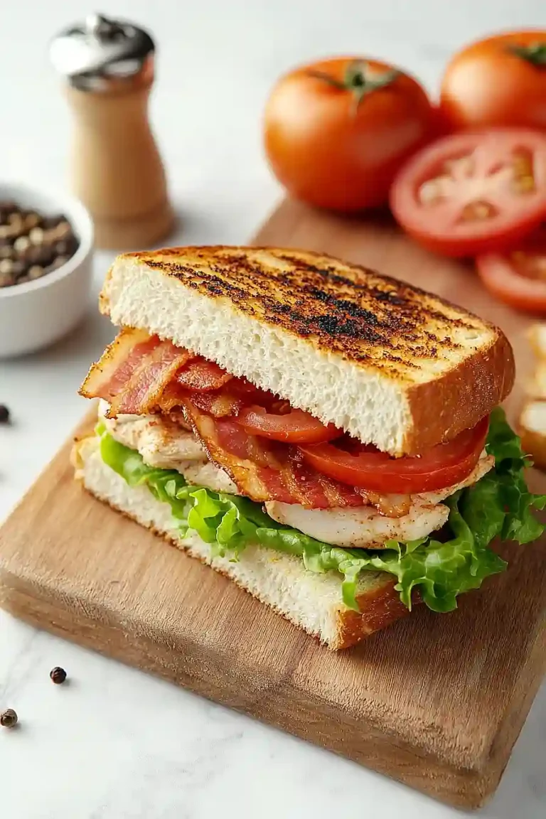 grilled chicken blt sandwich