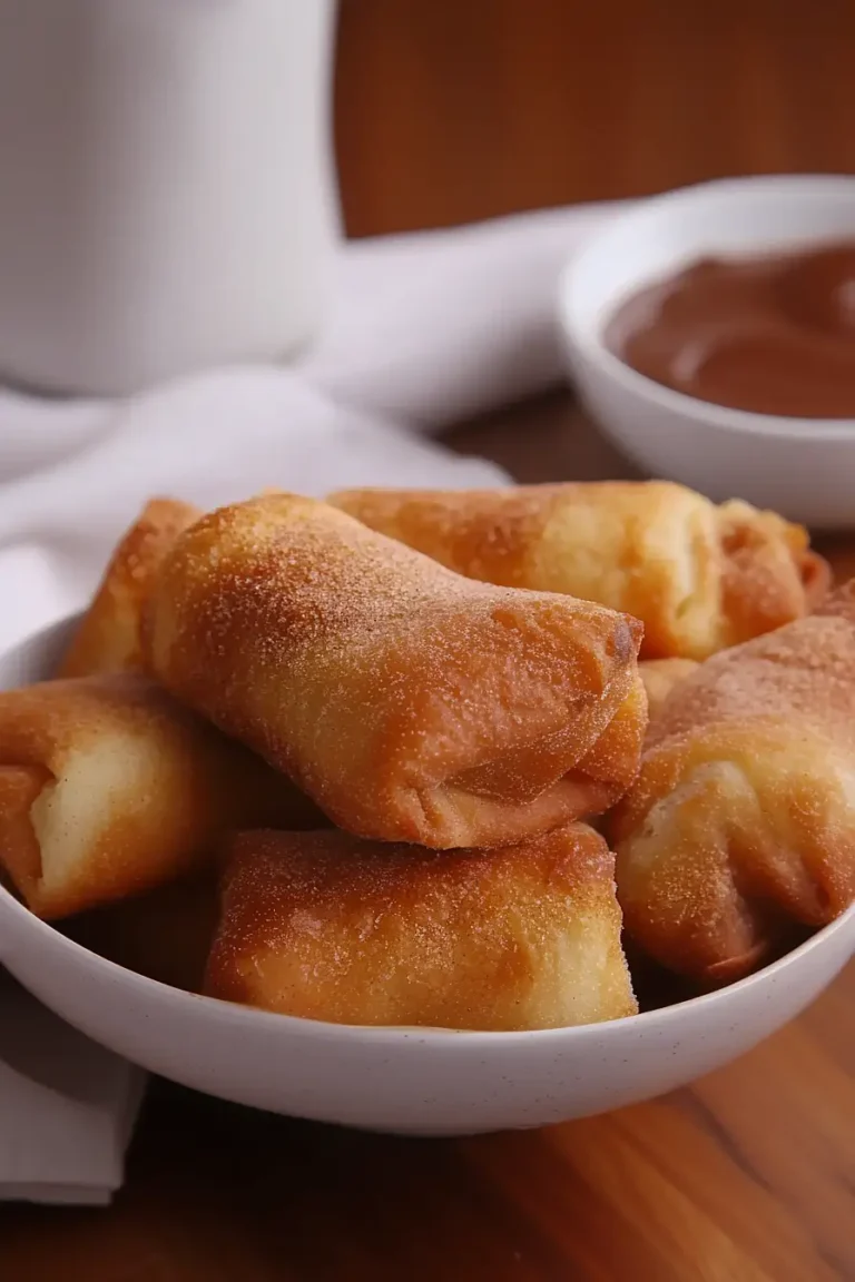 s'mores egg rolls