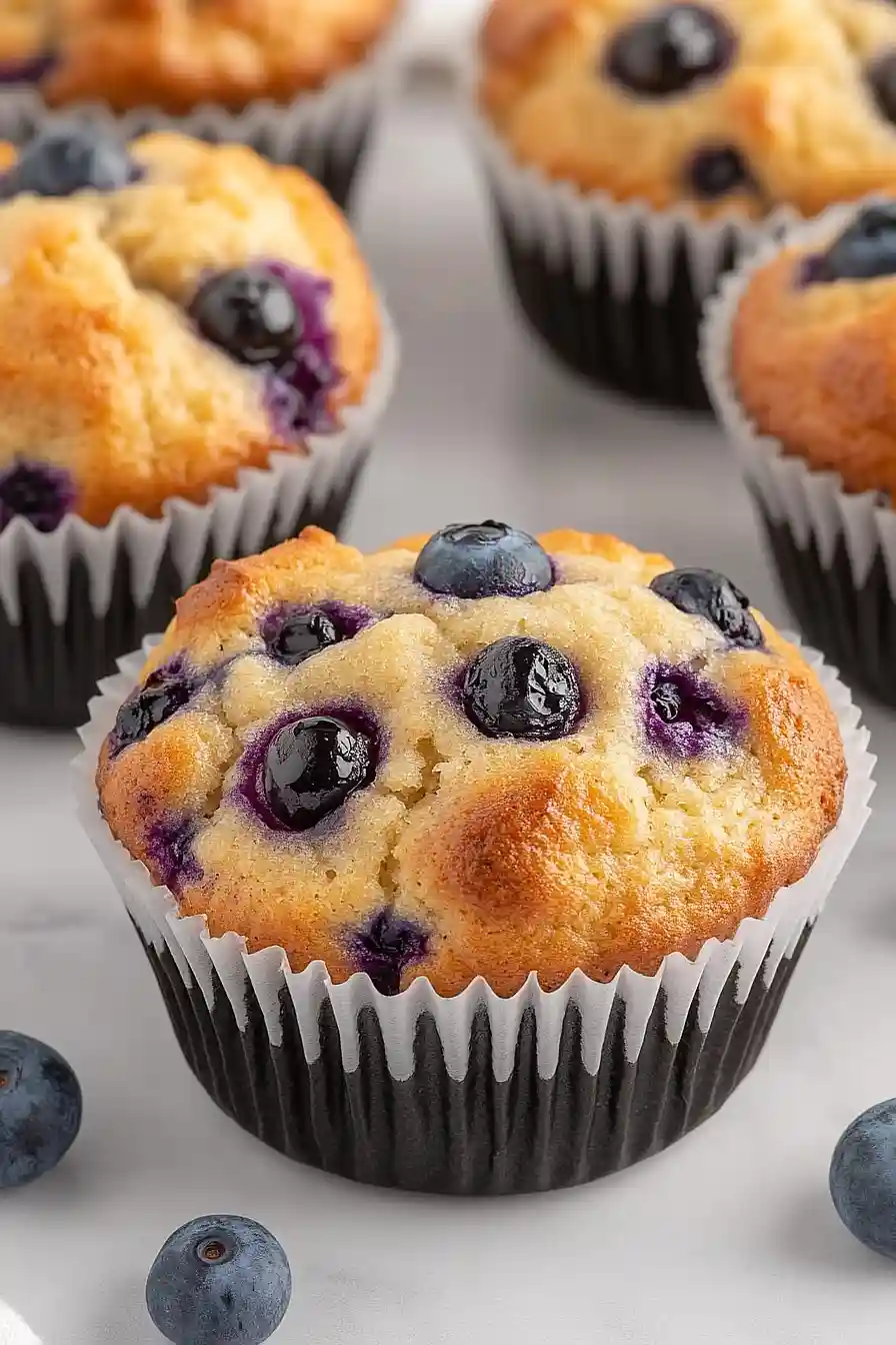 blueberry protein muffins