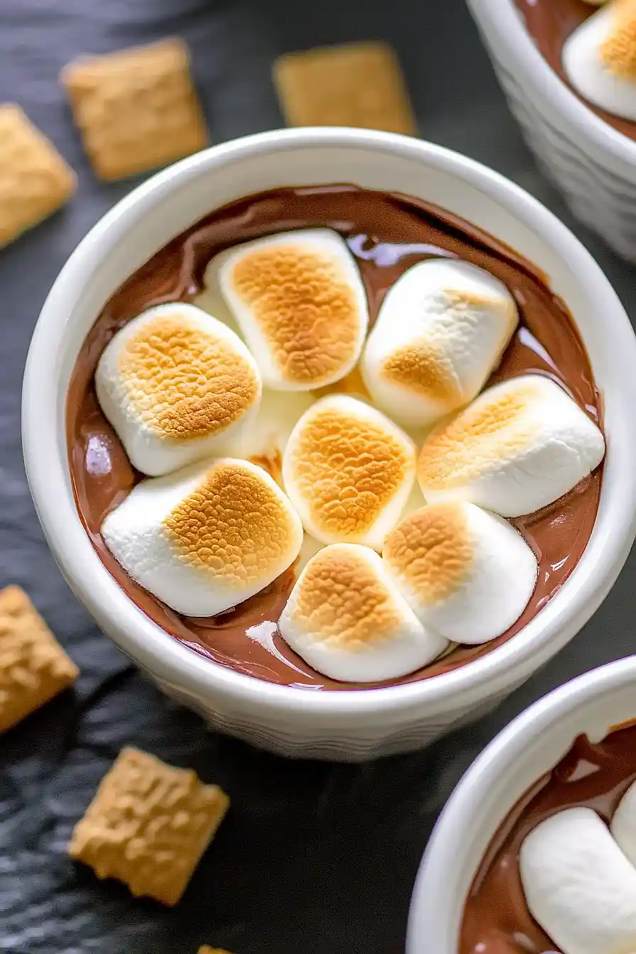 microwave s'mores dip 