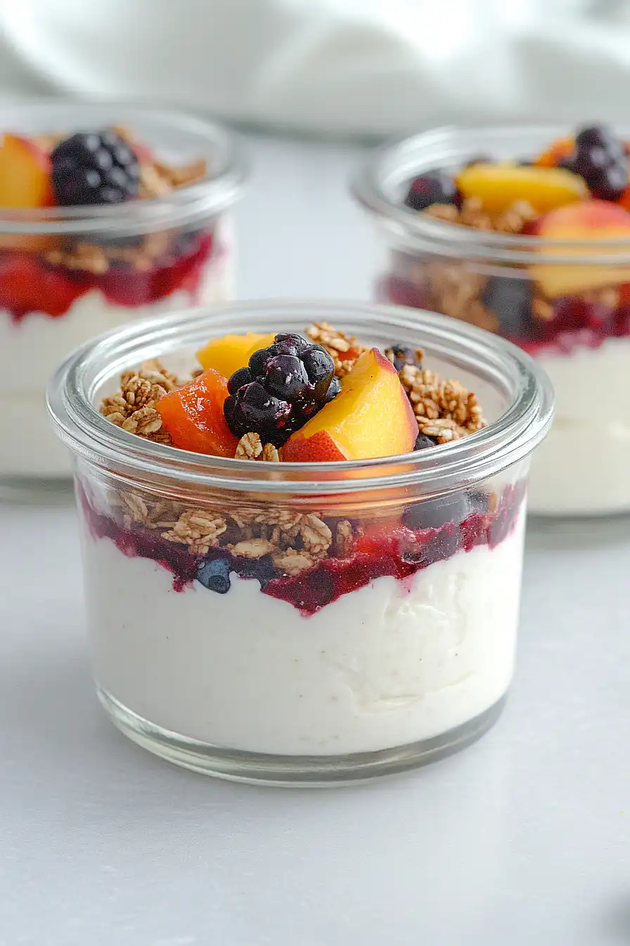 make ahead yogurt parfaits