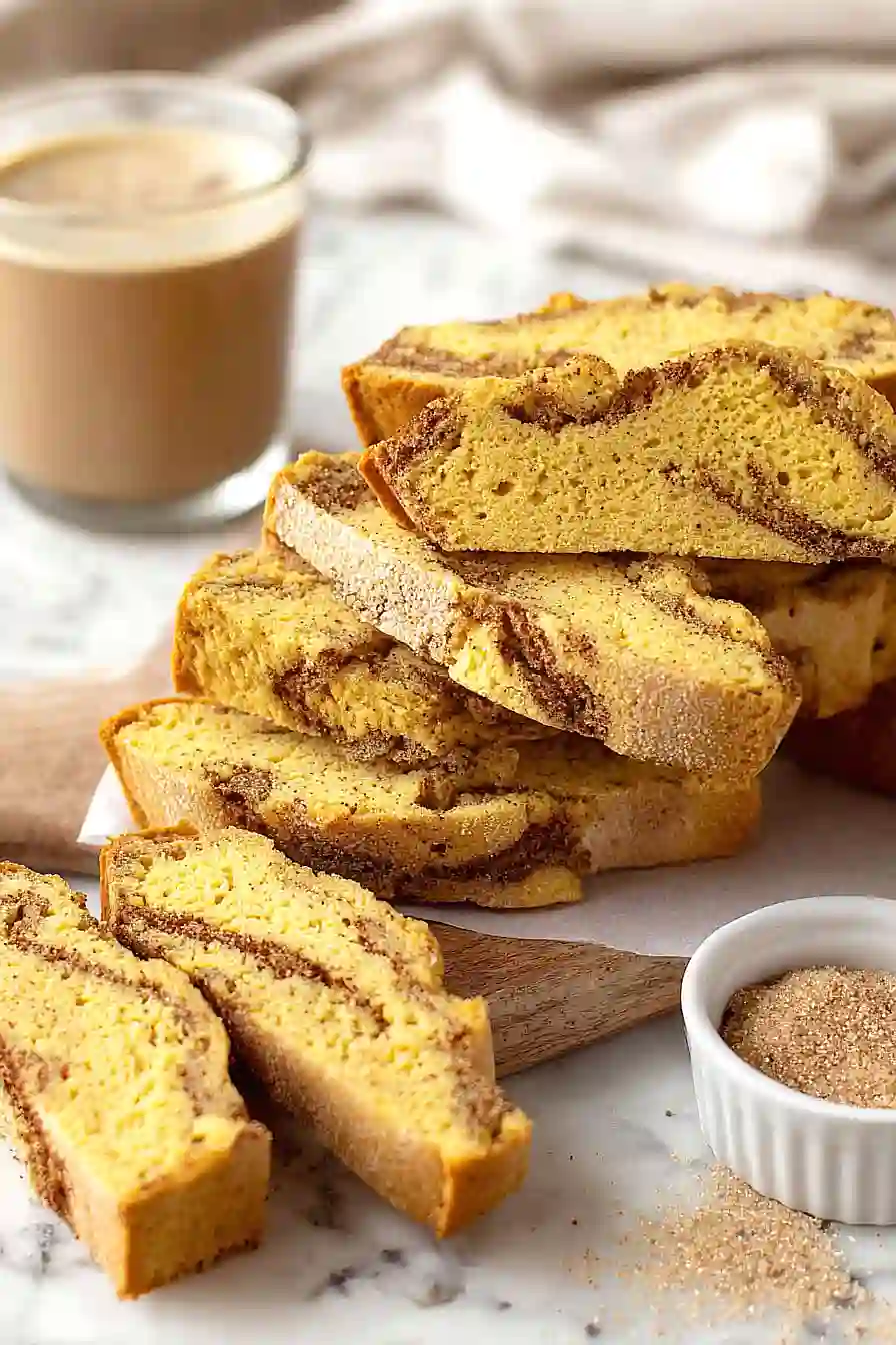 pumpkin spice biscotti