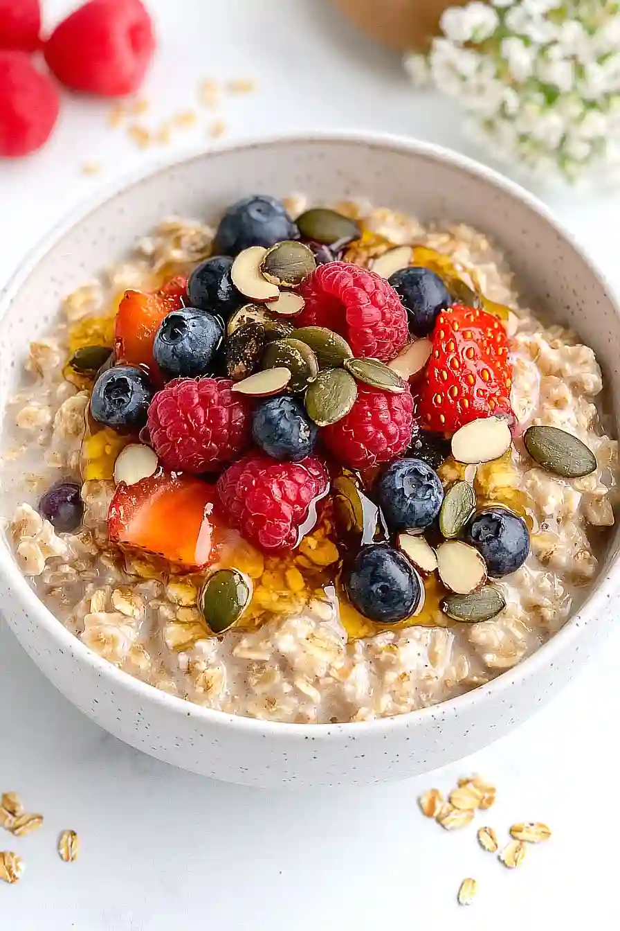 pumpkin seed overnight oats