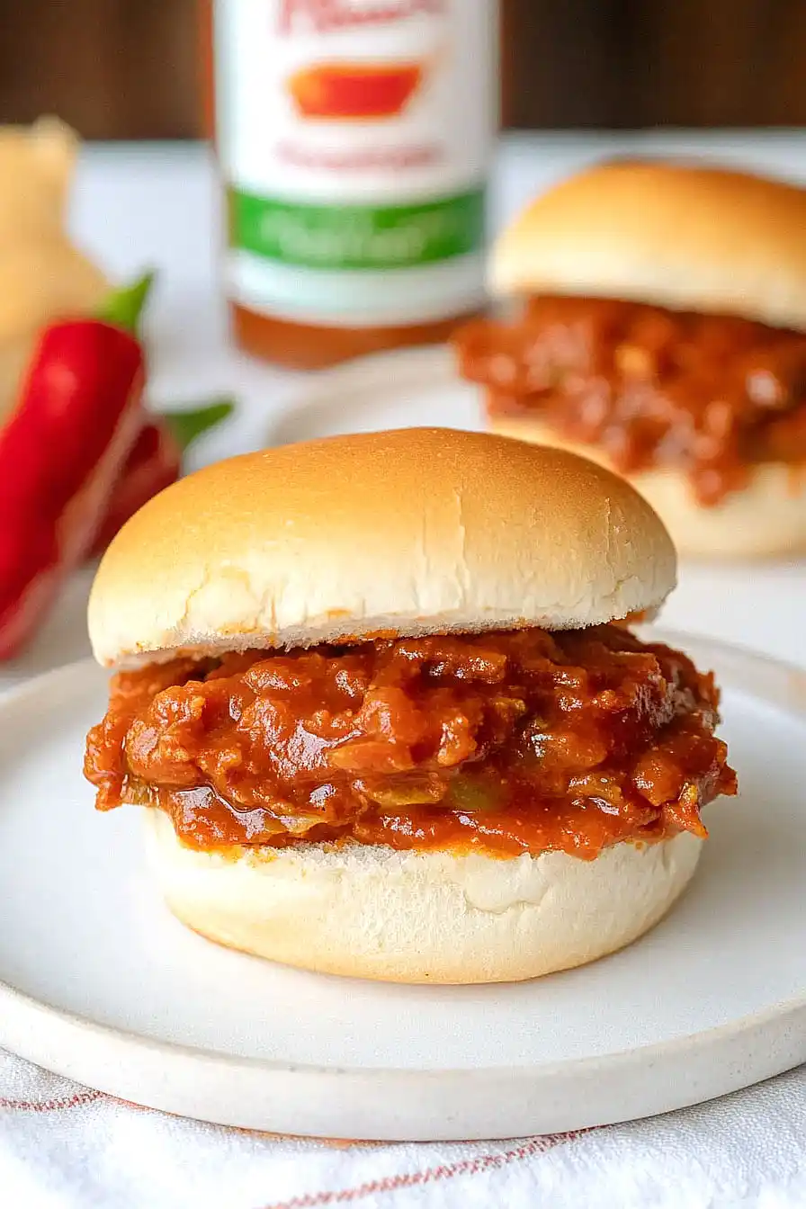 hatch chile sloppy joes