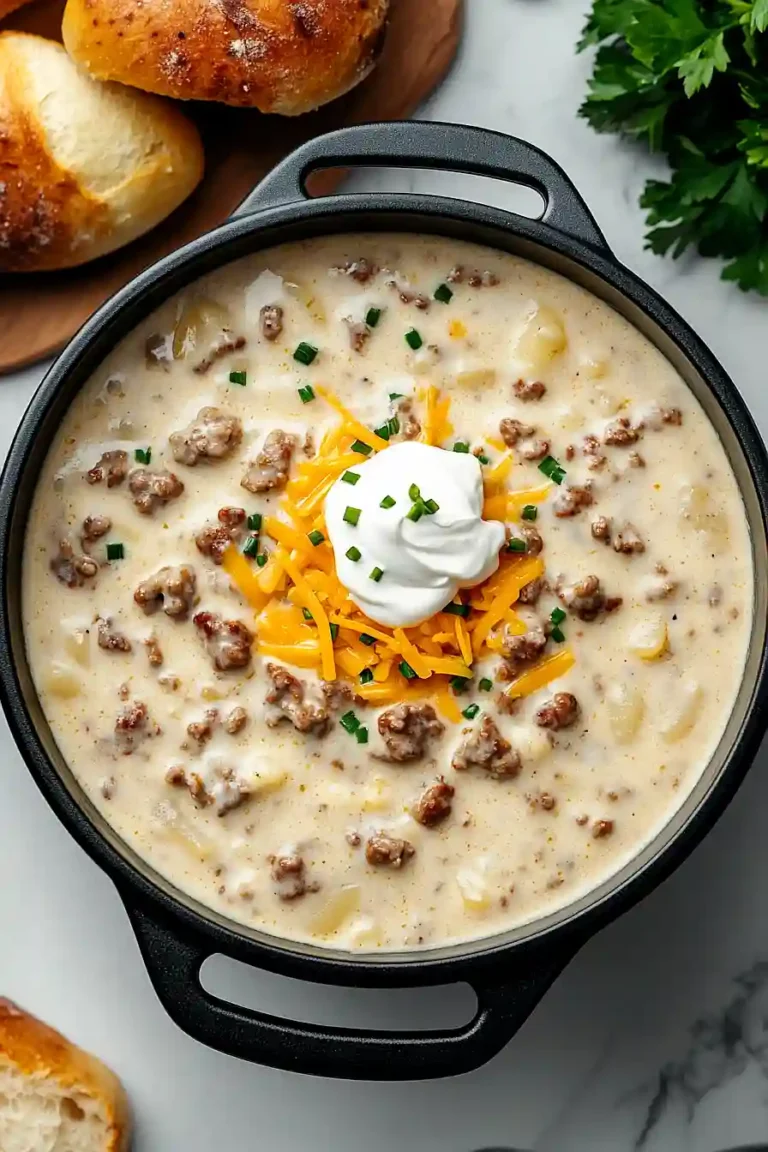pork sausage potato soup