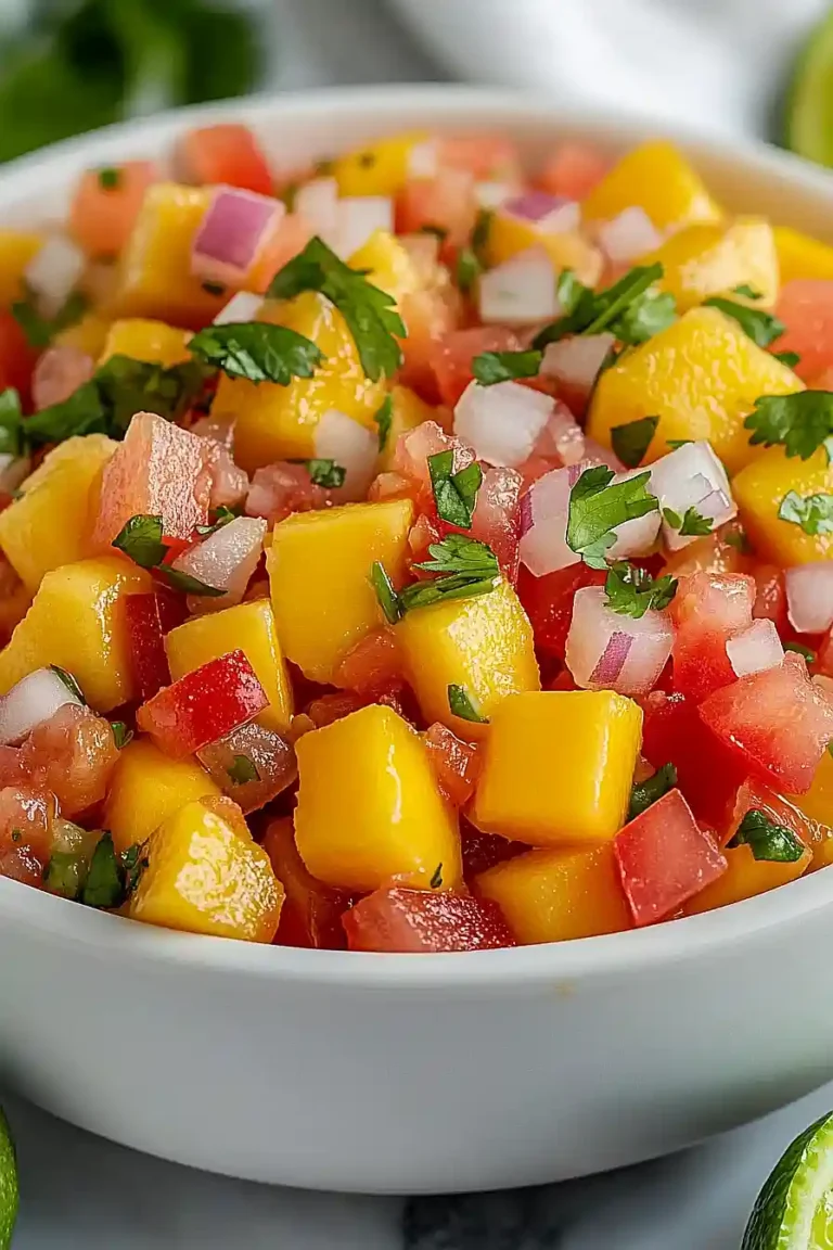 mango pico de gallo
