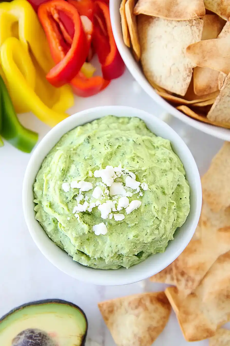 avocado feta dip