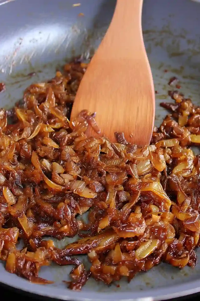 vegan caramelized onions