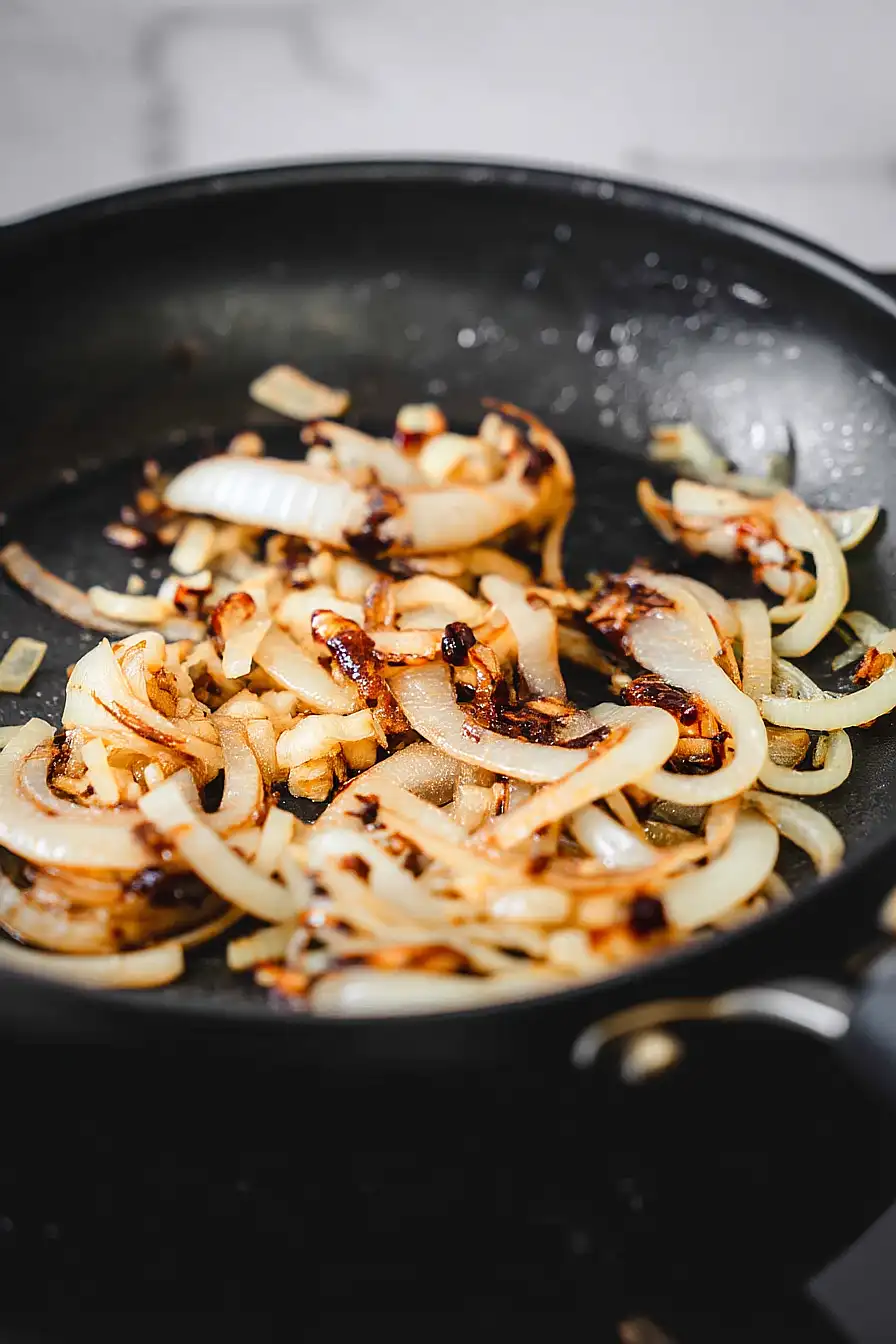 caramelized onions with brown sugar