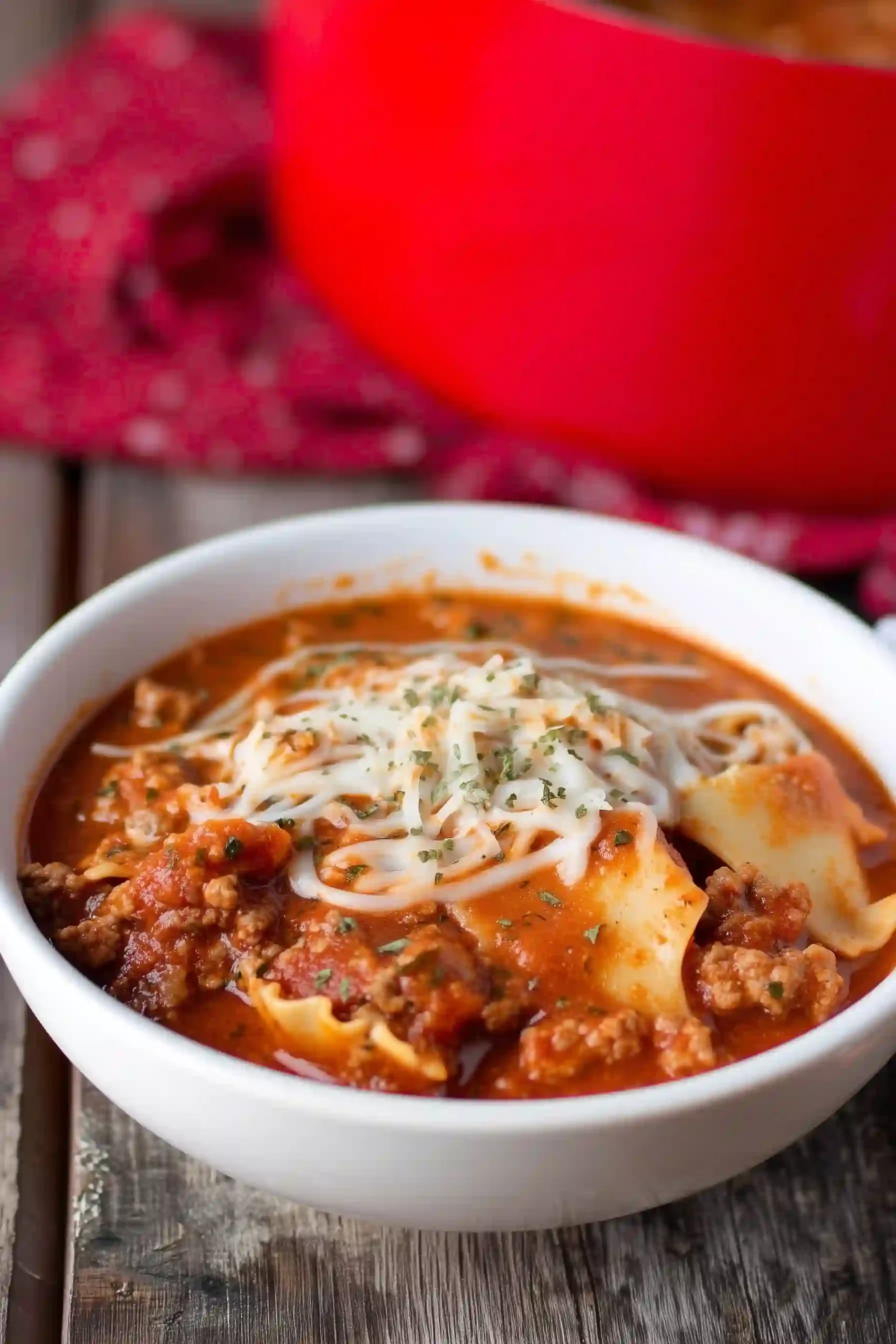 lasagna soup no ricotta