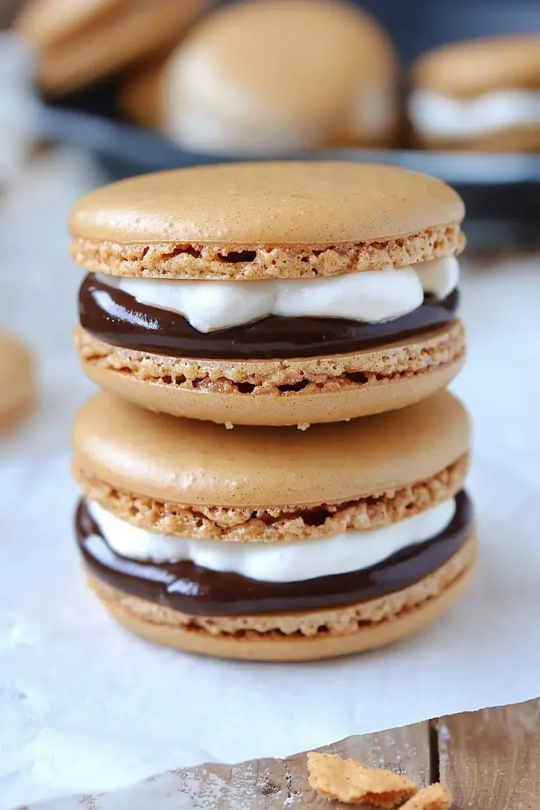 s'mores macarons