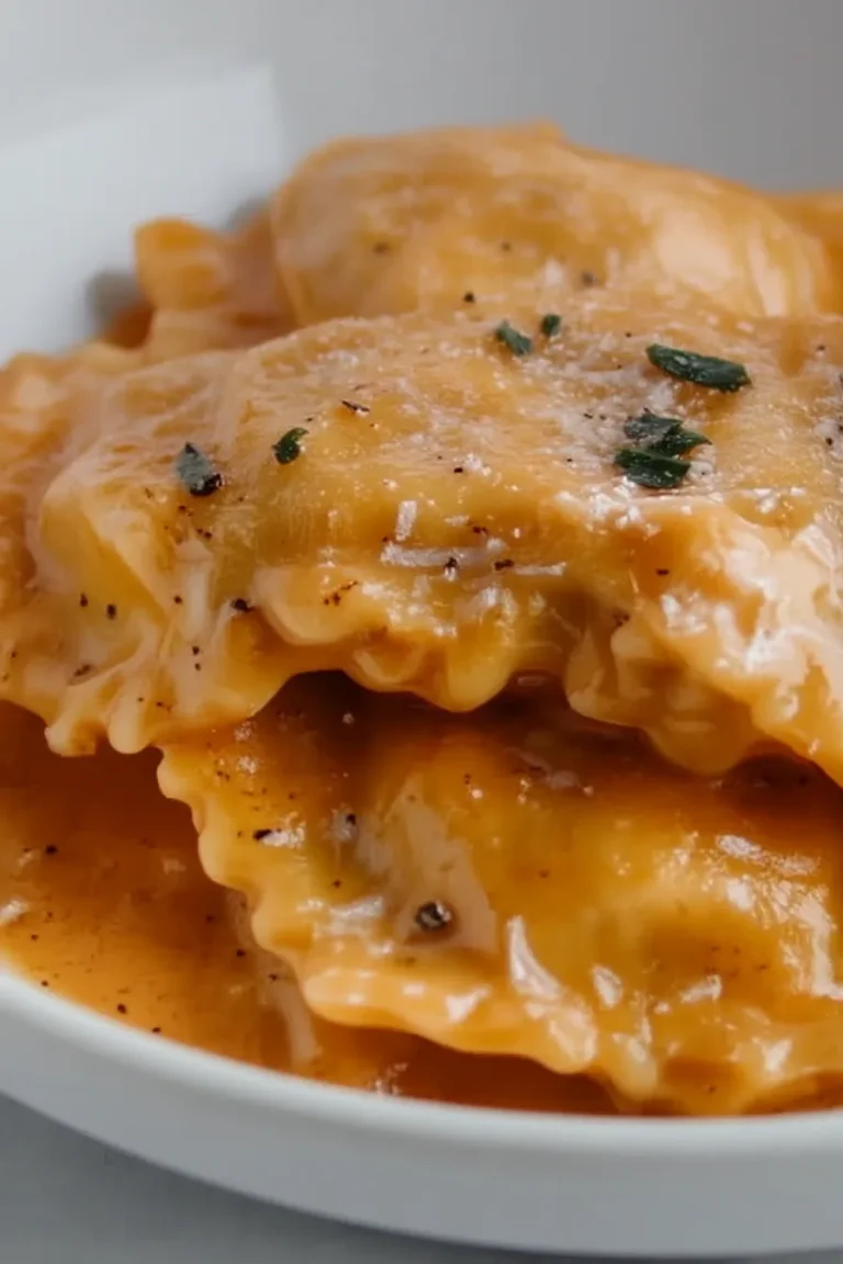 pumpkin ravioli