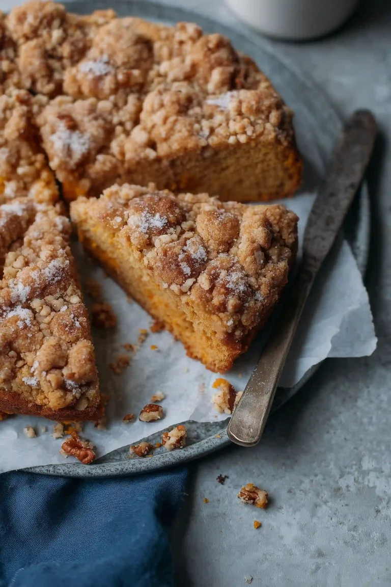 pumpkin gingerbread coffee cake