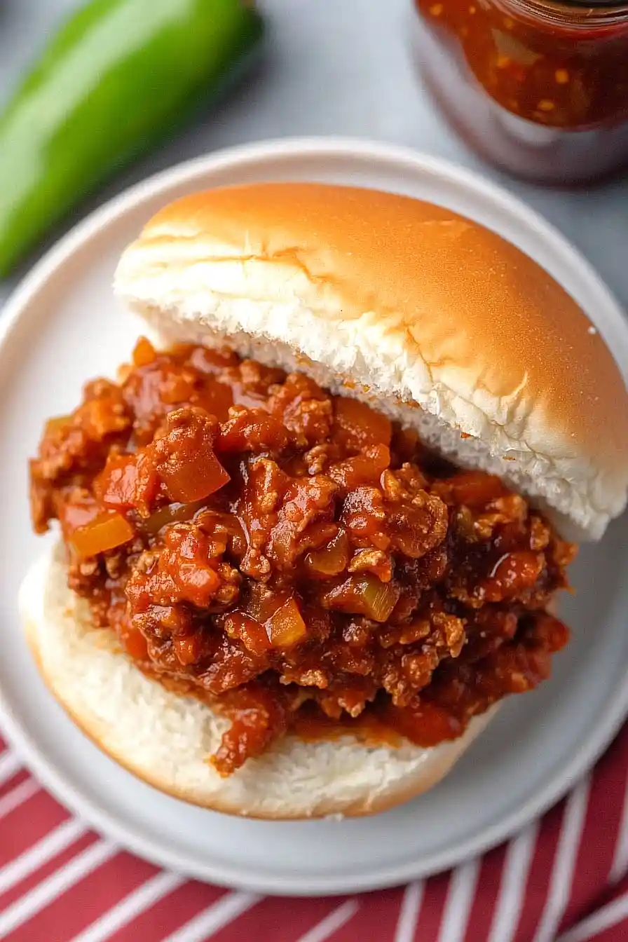 hatch chile sloppy joes