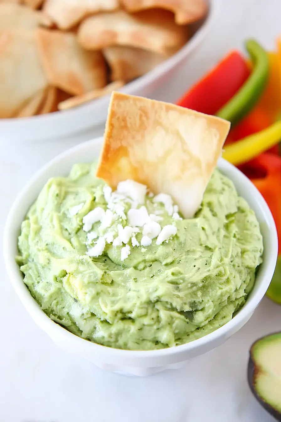 avocado feta dip