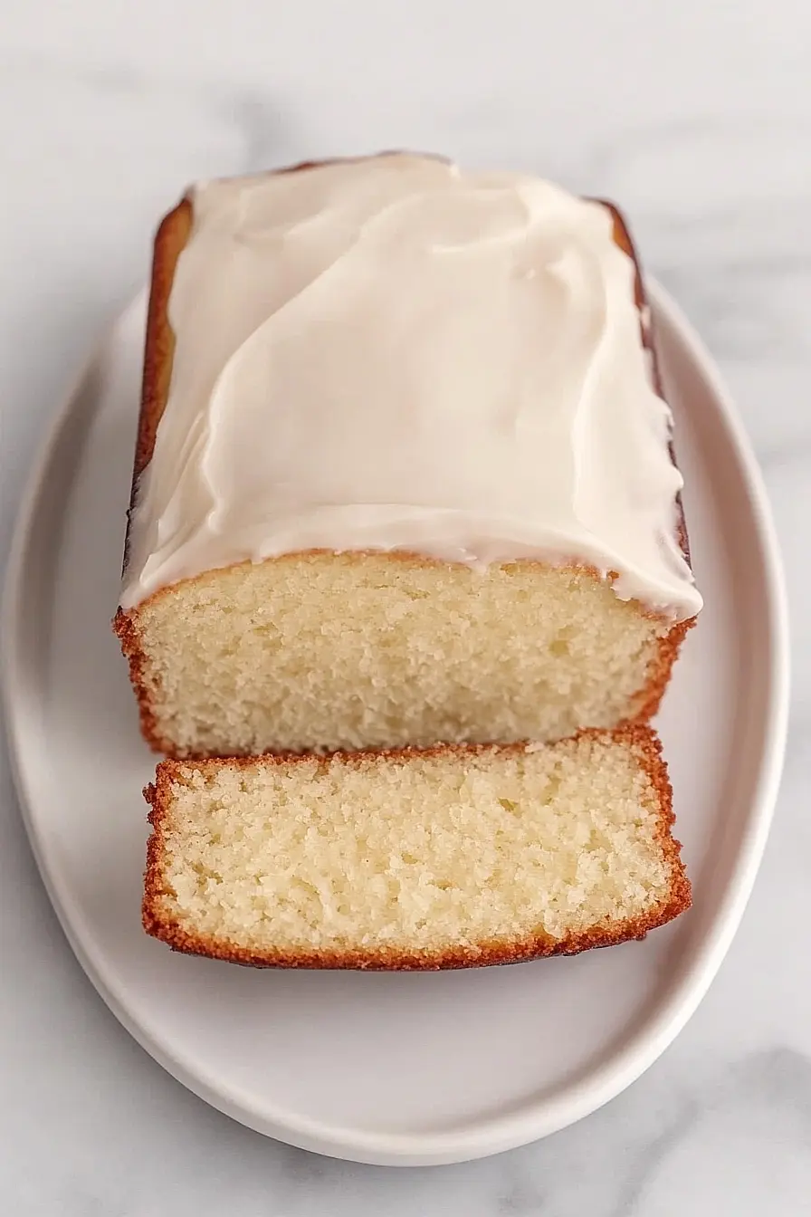 keto lemon pound cake with cream cheese frosting
