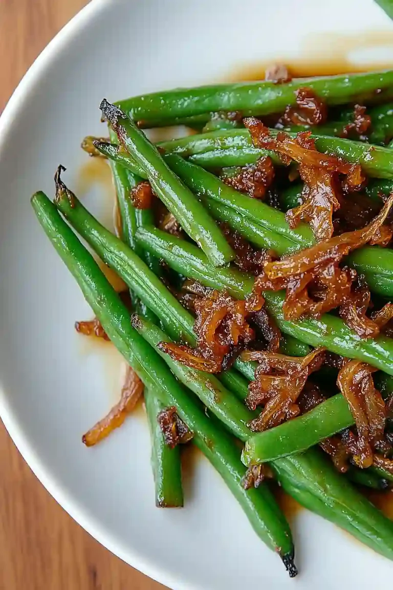 green beans with xo sauce