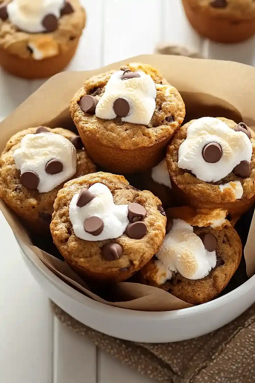 s'mores muffins